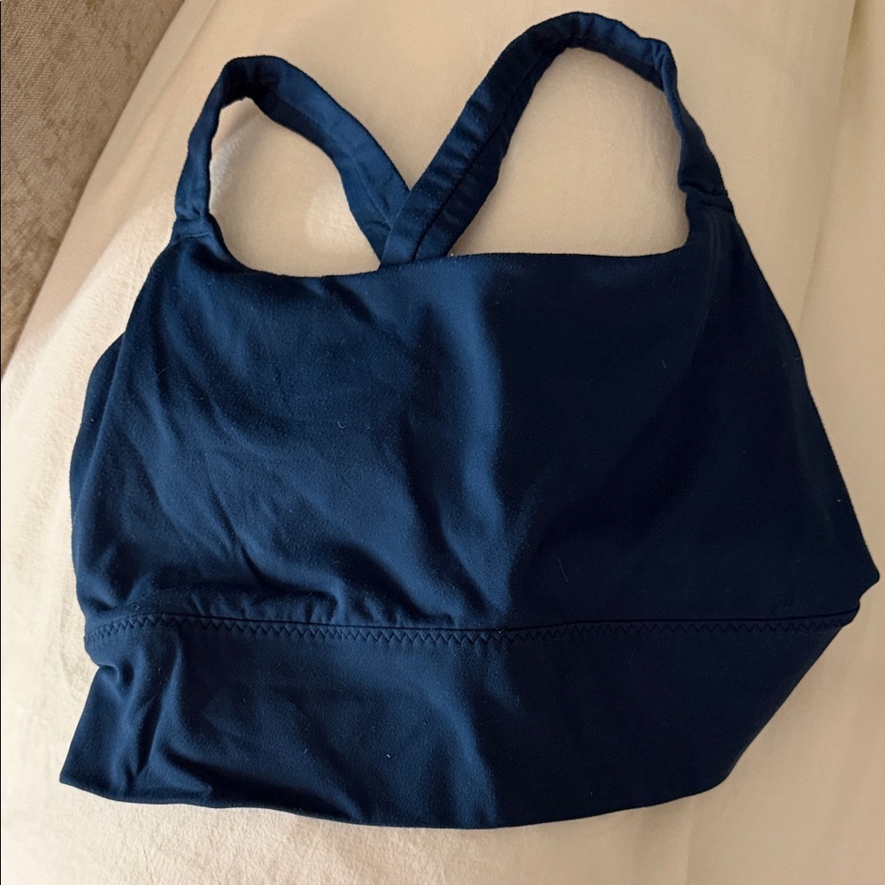 Athleta Navy Blue Sports Bra